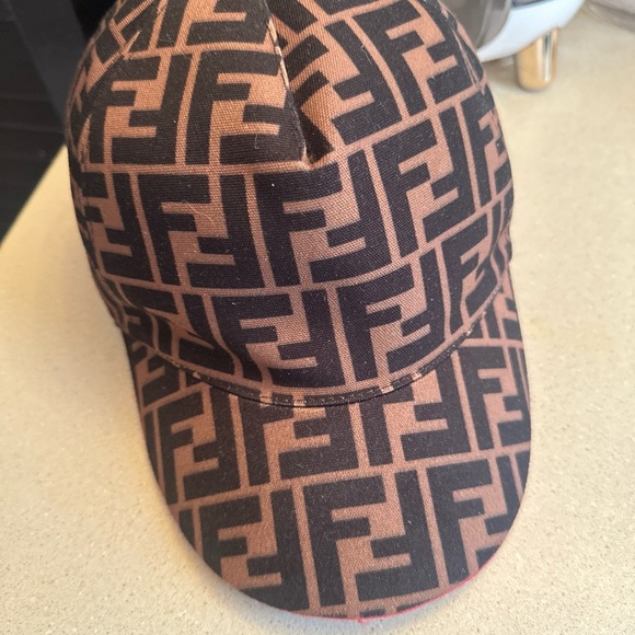 FENDI
Brown Zucca FF Baseball Hat - Picture 5 of 11